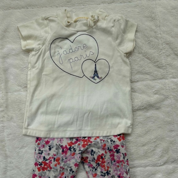 Gymboree Girl’s top and leggings size 4T - Picture 2 of 15